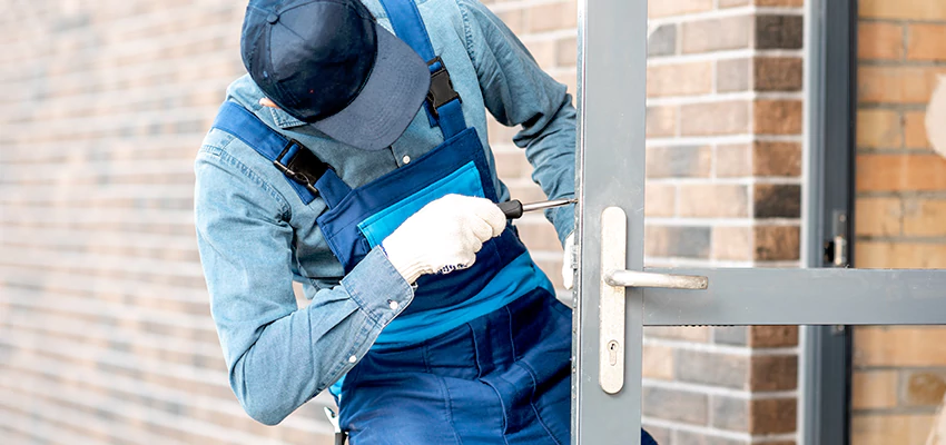 Pivot Storefront Door Locks Installation in Newark, California
